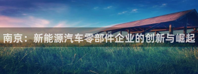 新宝GG都有哪些计划:南京:新能源汽车零部件企业的创新与崛起