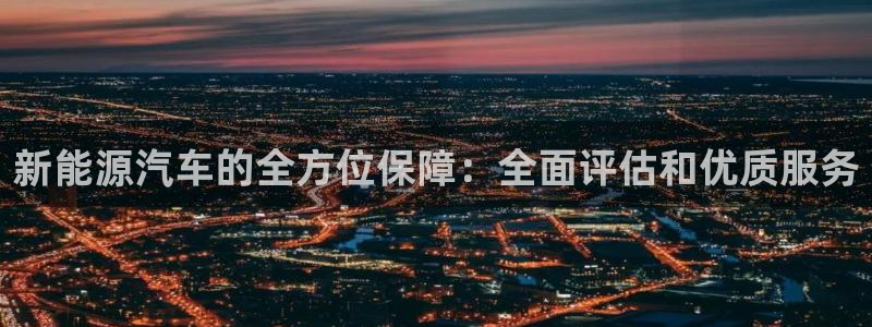 新宝gg官网登录找代理:新能源汽车的全方位保障:全面评估和优