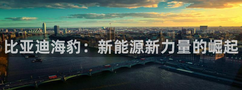 新宝gg评论:比亚迪海豹:新能源新力量的崛起